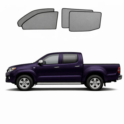 Toyota Hilux 7th Generation | TruckMasters OX Car Window Shades (AN10/AN20/AN30; 2004-2015)
