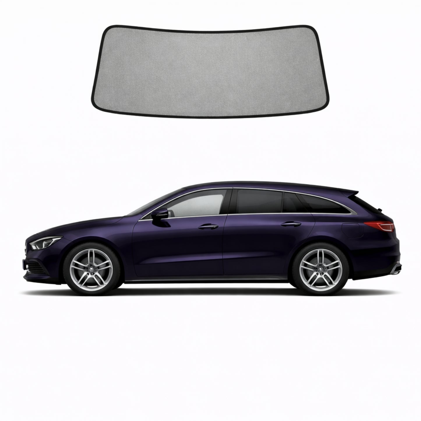 Mercedes-Benz CLA Sedan/Shooting Brake 2nd Generation Front Windscreen Sun Shade (C118/X118; 2019-Present)