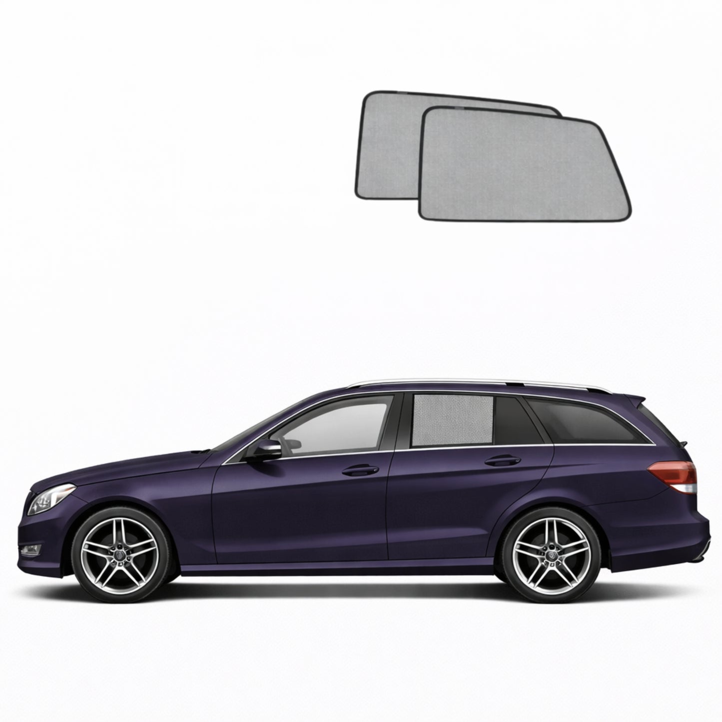 Mercedes-Benz C-Class Wagon 3rd Generation Car Rear Window Shades (S204; 2007-2014)*
