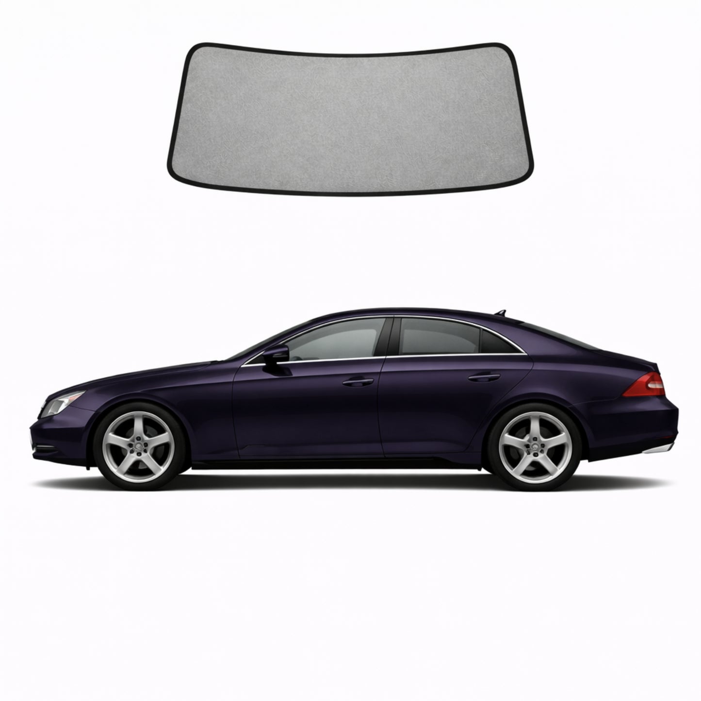 Mercedes-Benz CLS-Class 1st Generation Front Windscreen Sun Shade (C219/W219; 2004-2010)