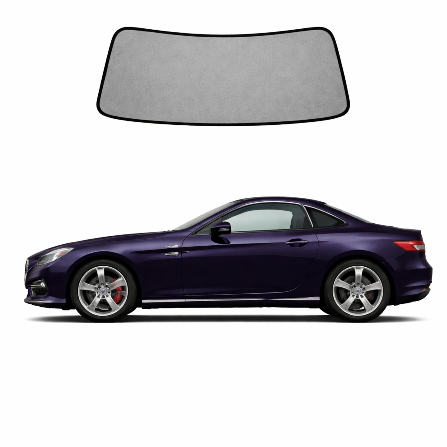 Mercedes-Benz SLK-Class 3rd Generation Front Windscreen Sun Shade (R172; 2011-2012)