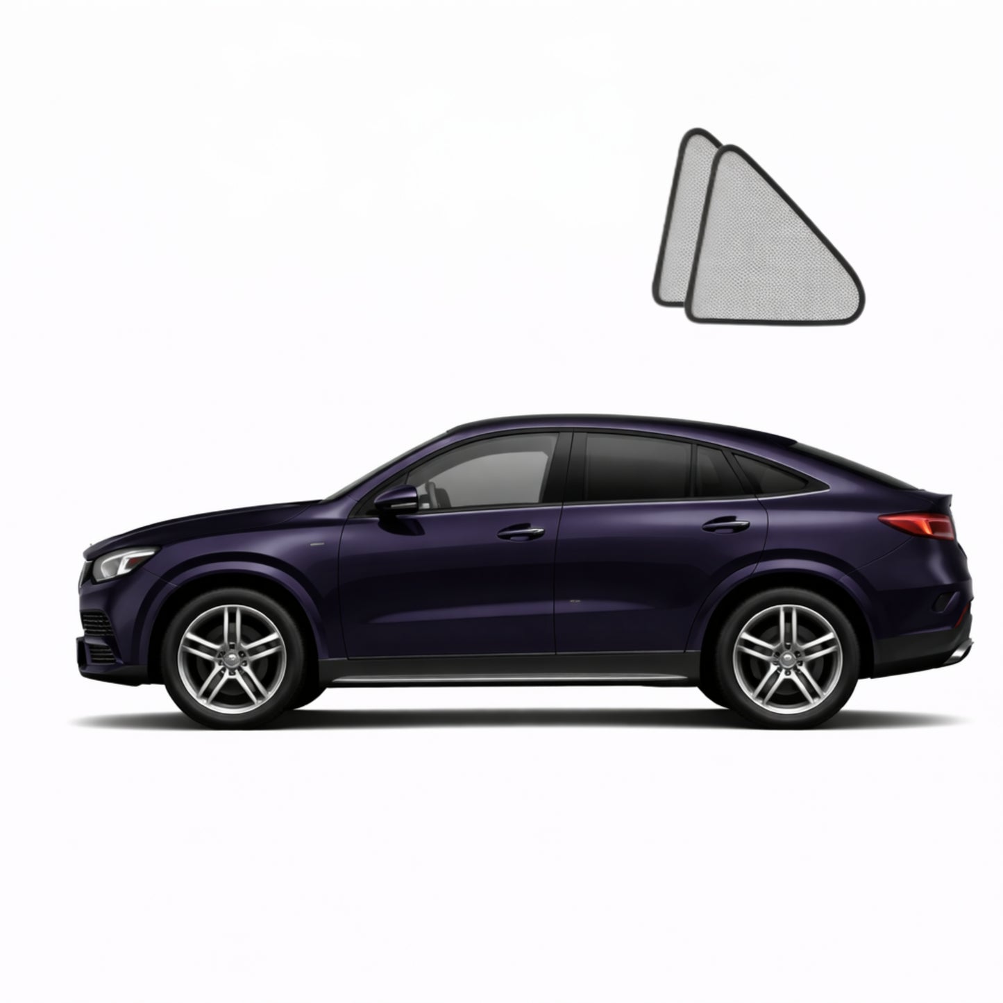 Mercedes-Benz GLE Coupe SUV SUV 4th Generation Port Window Shades (C167; 2019-Present)