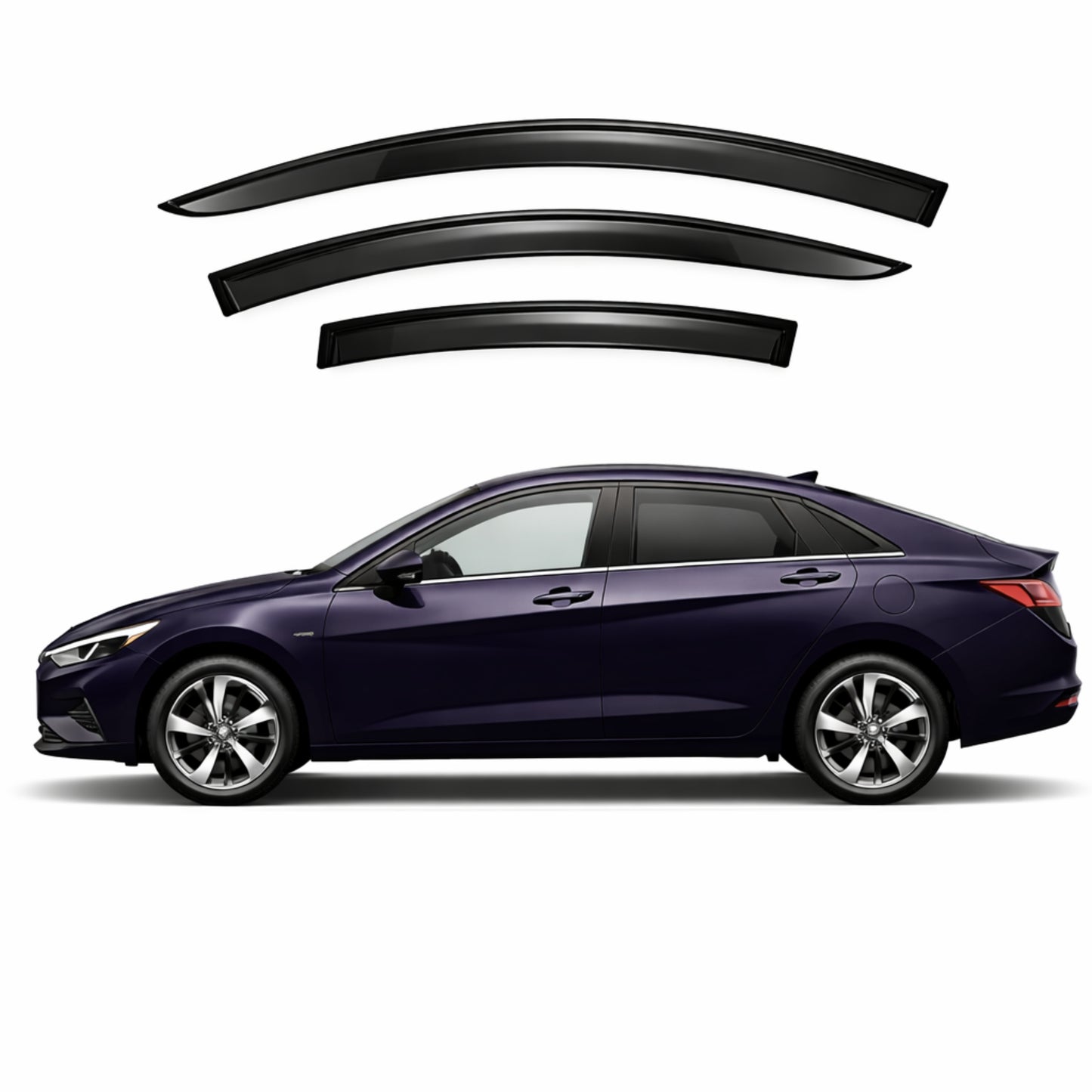 Hyundai i30/Elantra Sedan 7th Generation Car Weather Shields (CN7; 2020-Present)