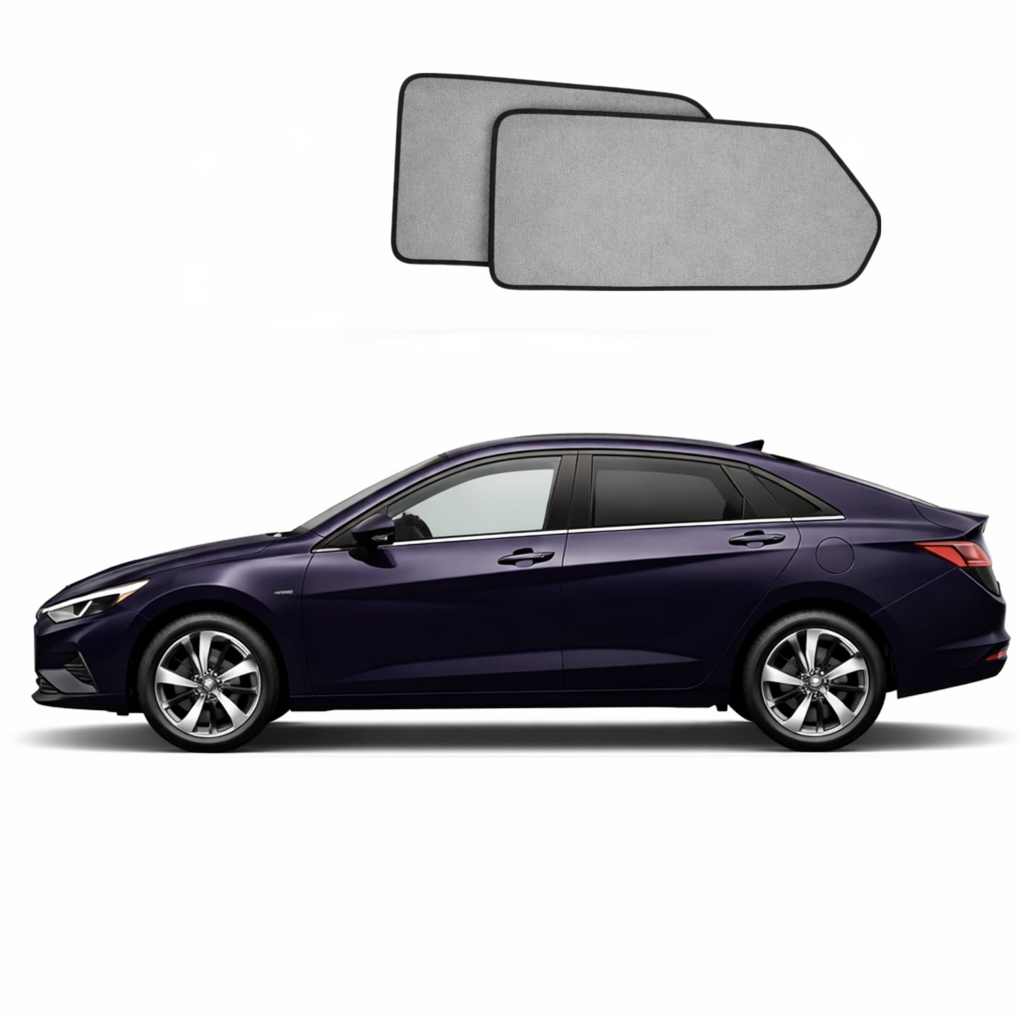 Hyundai i30/Elantra Sedan 7th Generation Car Rear Window Shades (CN7; 2020-Present)
