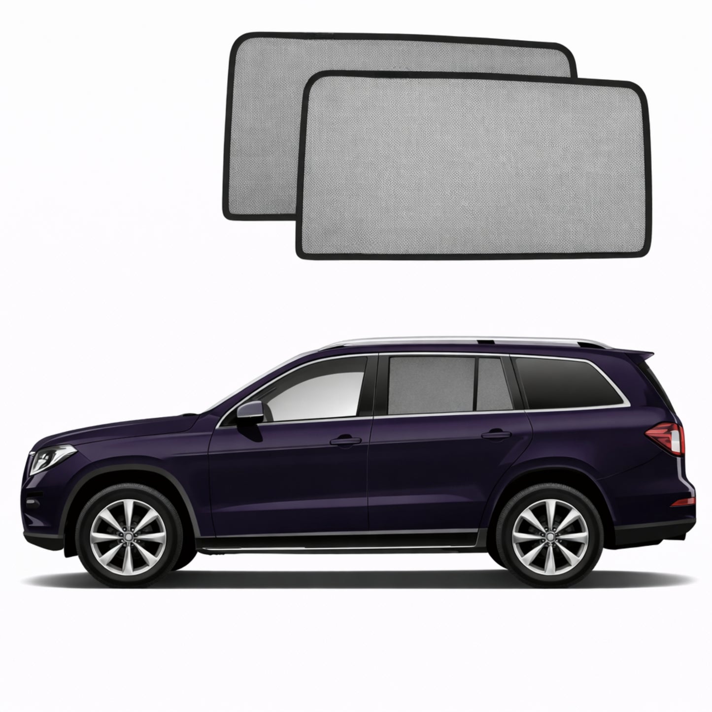 Mercedes-Benz GL-Class/GLS 2nd Generation Car Rear Window Shades (X166; 2013-2019)*