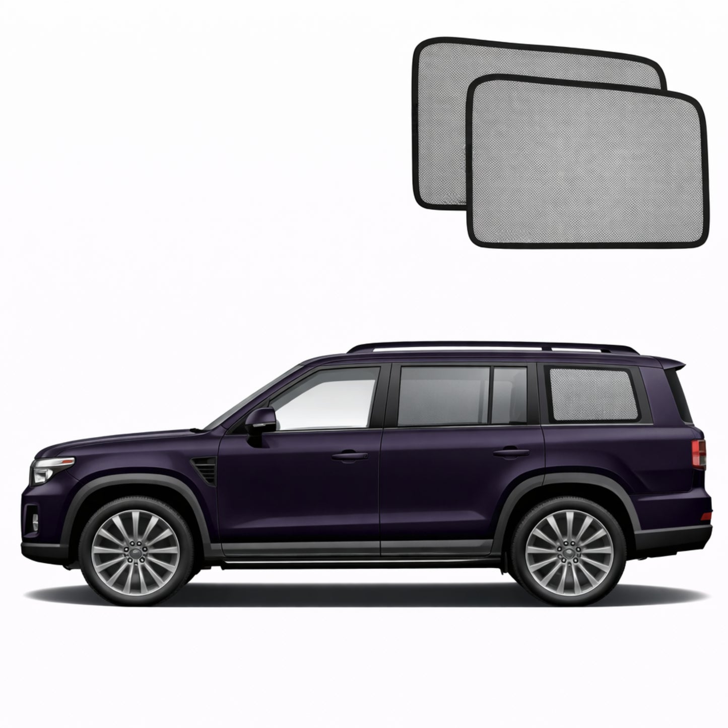 Hyundai Santa Fe 5th Generation Port Window Shades (MX5; 2024-Present)