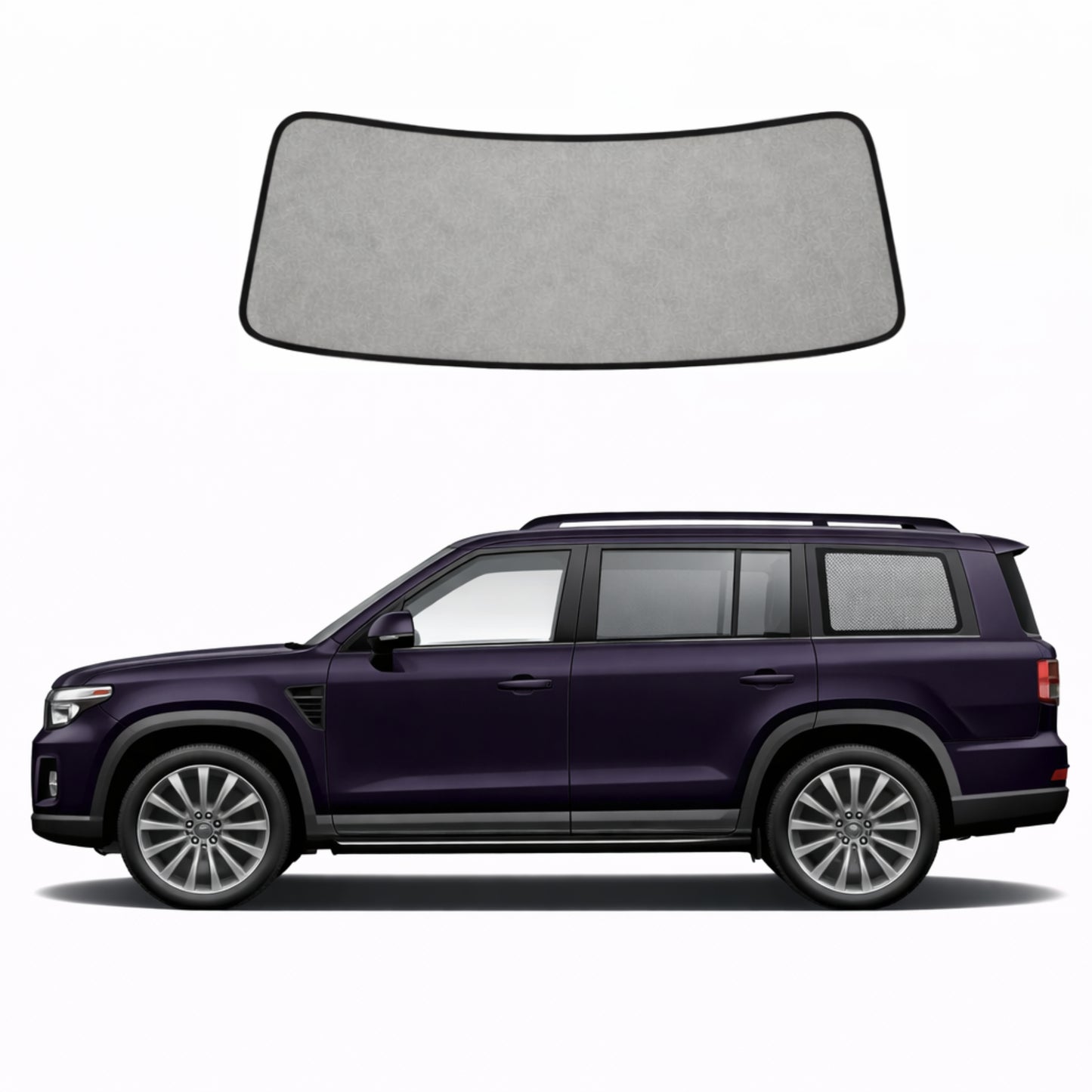 Hyundai Santa Fe 5th Generation Front Windscreen Sun Shade (MX5; 2024-Present)