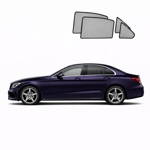 Mercedes-Benz C-Class Sedan 4th Generation Car Rear Window Shades (W205; 2014-2021)*