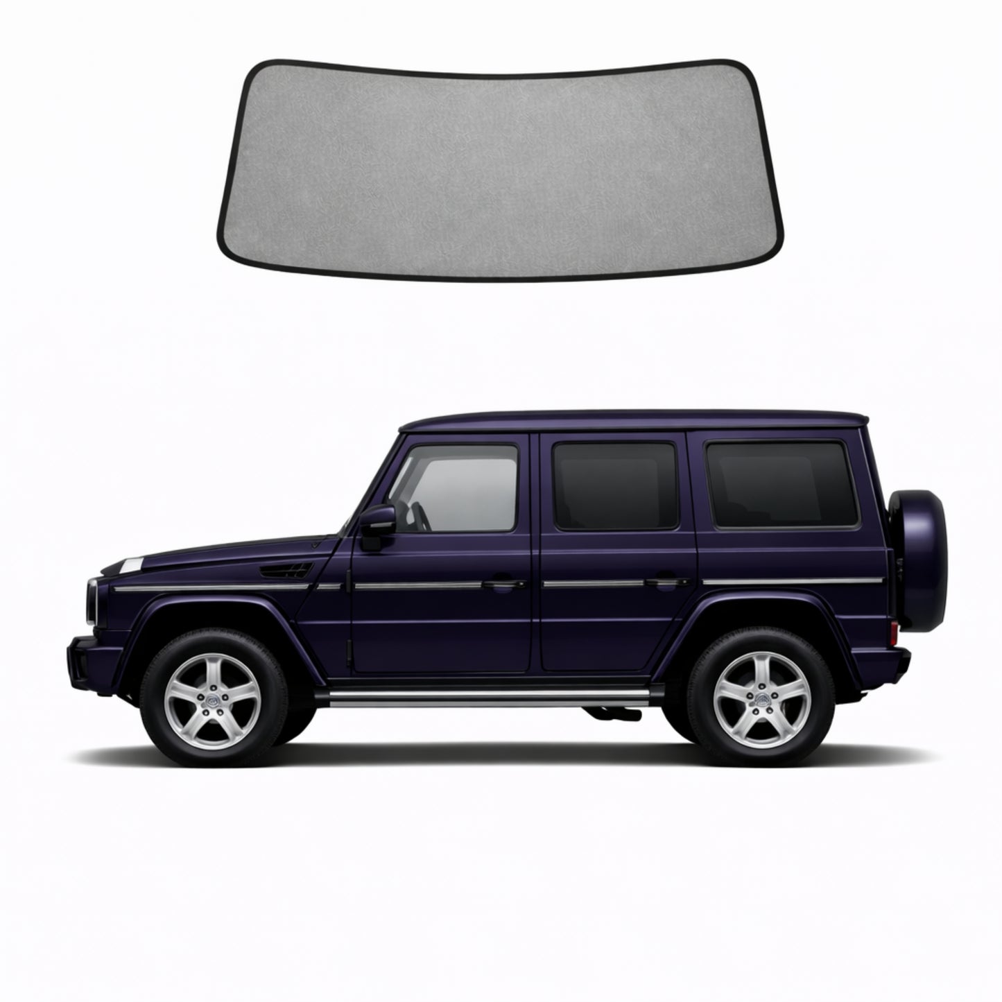 Mercedes-Benz G-Class Front Windscreen Sun Shade (W463; 2001-2018)