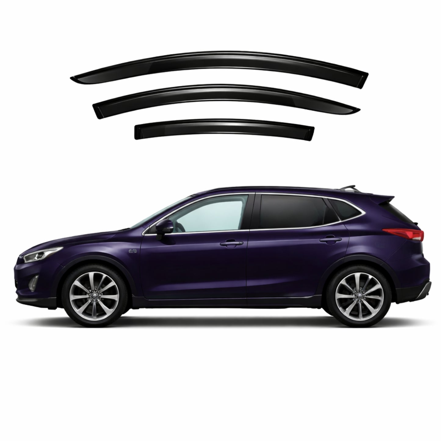 Hyundai i30/Elantra GT Hatchback/Wagon 3rd Generation Car Weather Shields (PD; 2017-Present)