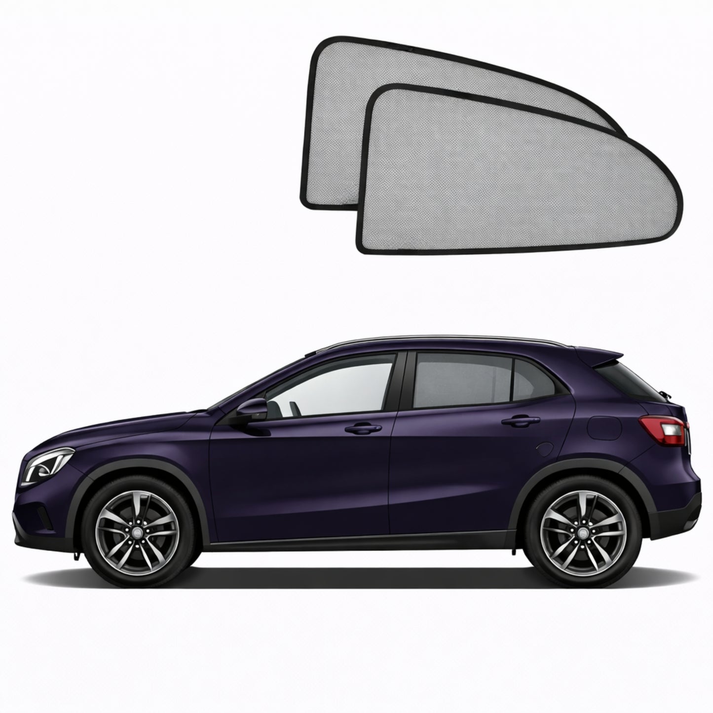 Mercedes-Benz GLA-Class 1st Generation Car Rear Window Shades (X156; 2014-2020)