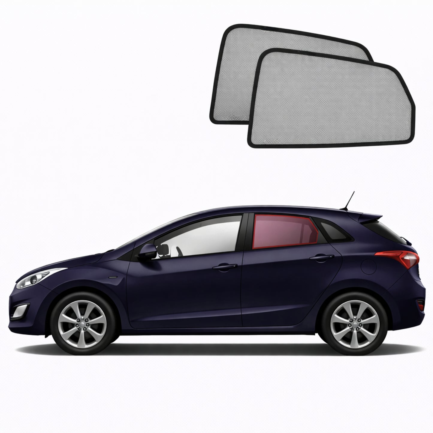 Hyundai i30 Wagon/i30 Tourer/Elantra GT Wagon 2nd Generation Car Rear Window Shades (GD; 2012-2017)