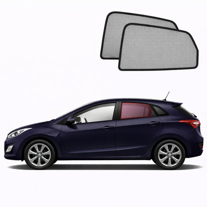 Hyundai i30 Wagon/i30 Tourer/Elantra GT Wagon 2nd Generation Car Rear Window Shades (GD; 2012-2017)