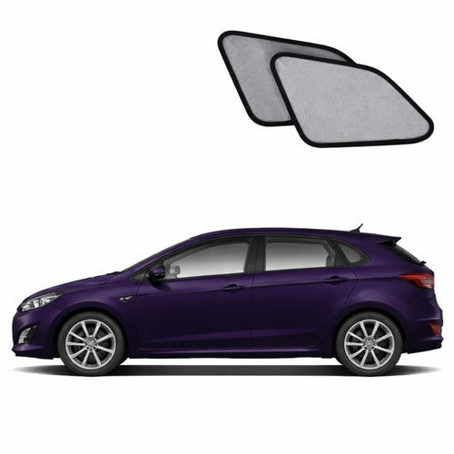 Hyundai i30 Wagon/i30 Tourer/Elantra GT Wagon 2nd Generation Port Window Shades (GD; 2012-2017)