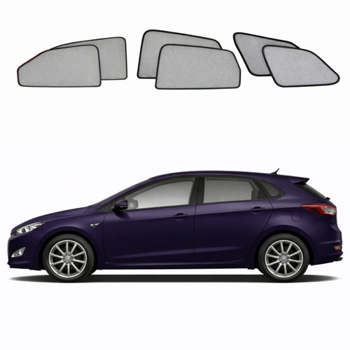 Hyundai i30 Wagon/i30 Tourer/Elantra GT Wagon 2nd Generation Car Window Shades (GD; 2012-2017)