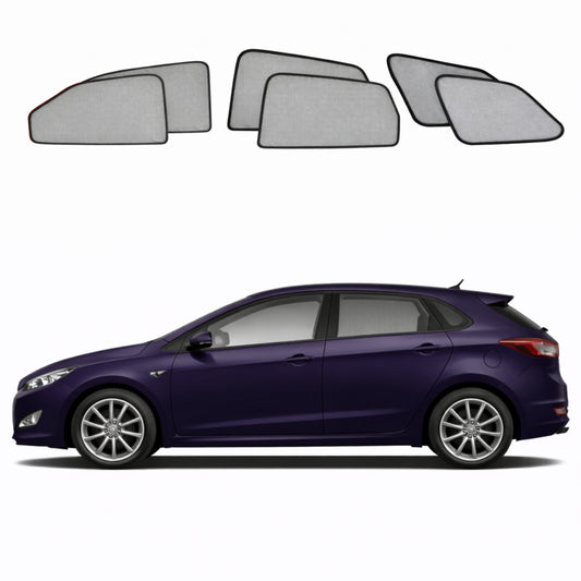 Hyundai i30 Wagon/i30 Tourer/Elantra GT Wagon 2nd Generation Car Window Shades (GD; 2012-2017)