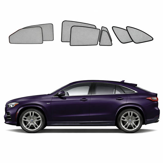 Mercedes-Benz GLE Coupe 3rd Generation Car Window Shades (C292; 2015-2019)