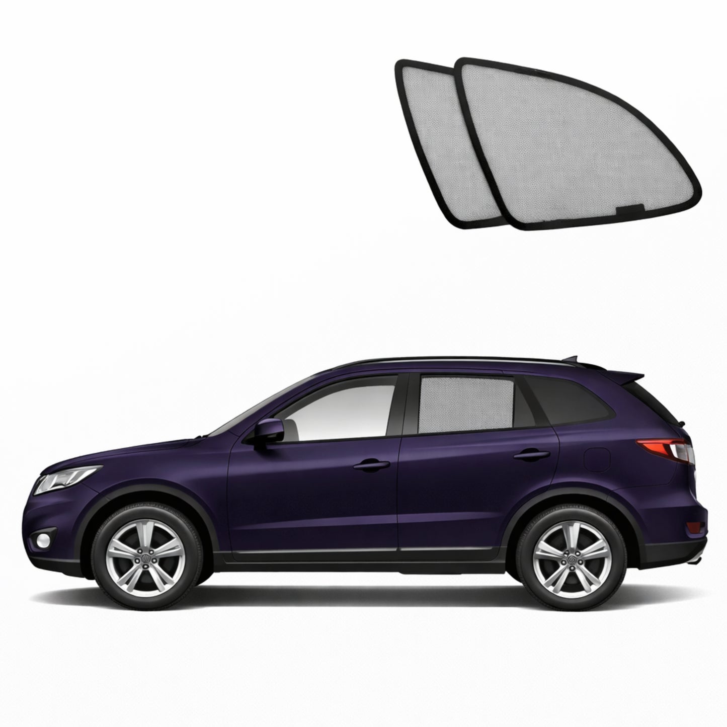 Hyundai Santa Fe | Inokom Santa Fe 2nd Generation Port Window Shades (CM; 2007-2012)