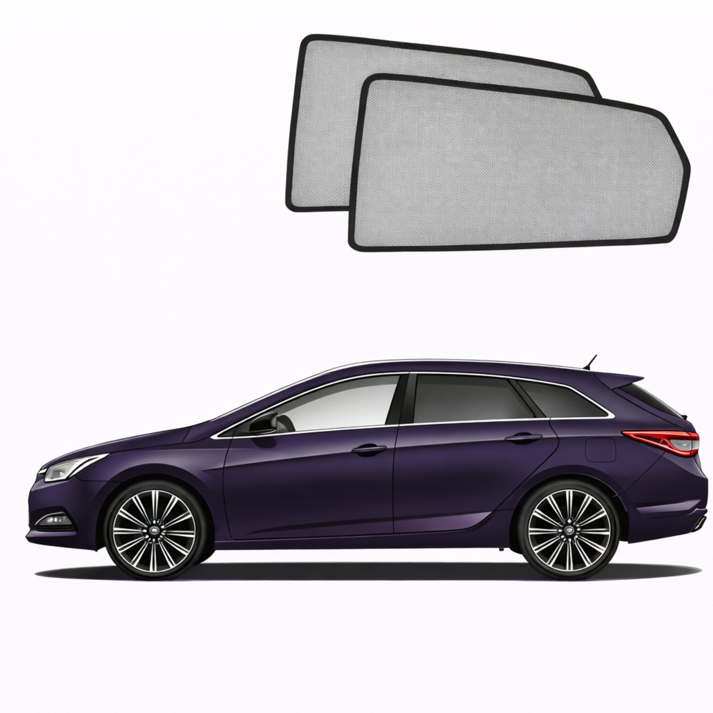 Hyundai i40 Wagon Car Rear Window Shades (2011-2020)