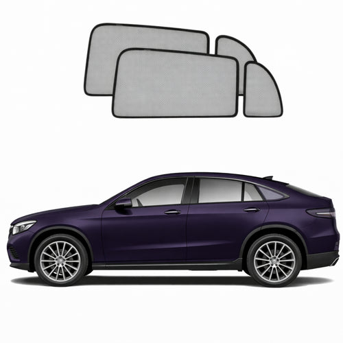 Mercedes-Benz GLC Coupe 1st Generation Car Rear Window Shades (C253; 2016-2022)*