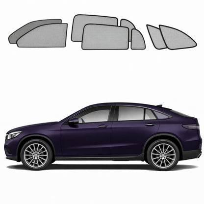 Mercedes-Benz GLC Coupe 1st Generation Car Window Shades (C253; 2016-2022)