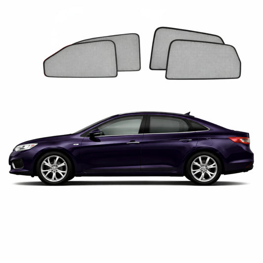 Hyundai i45/Sonata 6th Generation Car Window Shades (YF; 2009-2014)