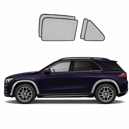 Mercedes-Benz GLE SUV 4th Generation Car Rear Window Shades (W167; 2019-Present)*