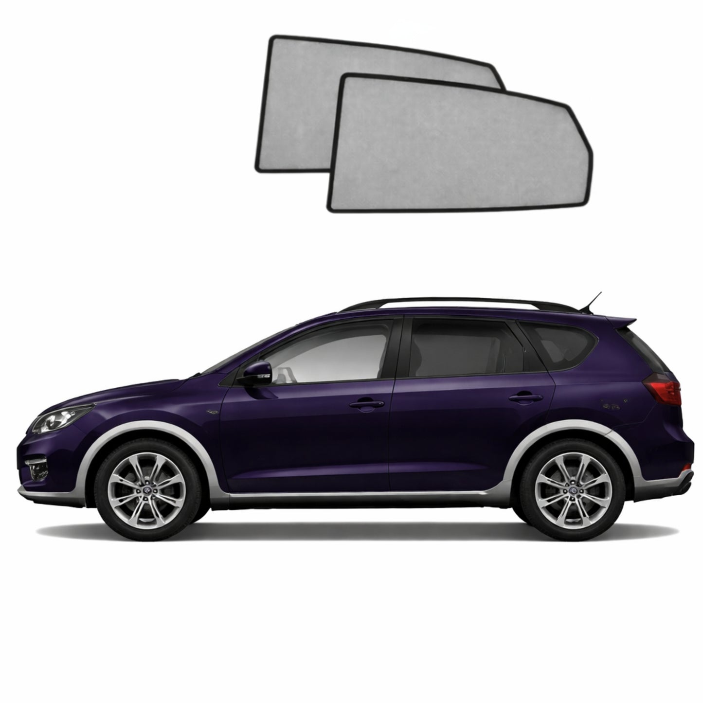Hyundai i30cw/Elantra Touring Wagon 1st Generation Car Rear Window Shades (FD; 2007-2012)