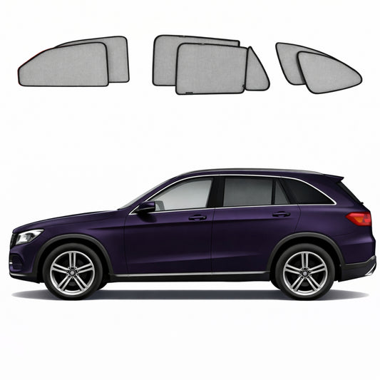 Mercedes-Benz GLC SUV 1st Generation Car Window Shades (X253; 2016-2022)