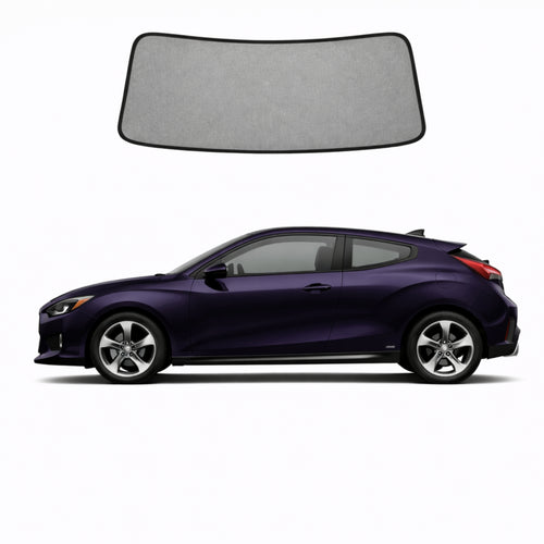 Hyundai Veloster 2nd Generation Front Windscreen Sun Shade (JS; 2019-2022)