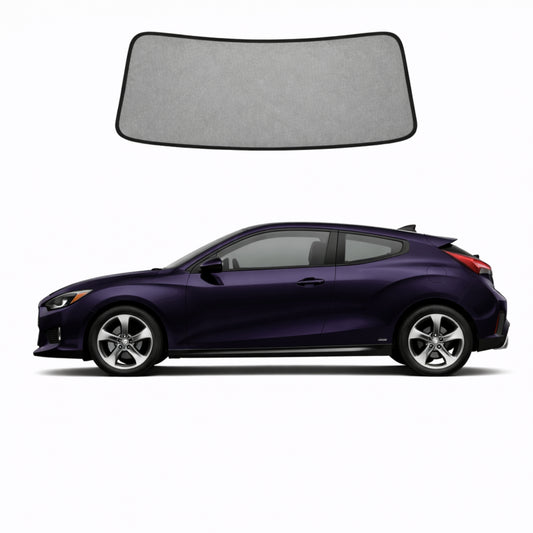 Hyundai Veloster 2nd Generation Front Windscreen Sun Shade (JS; 2019-2022)