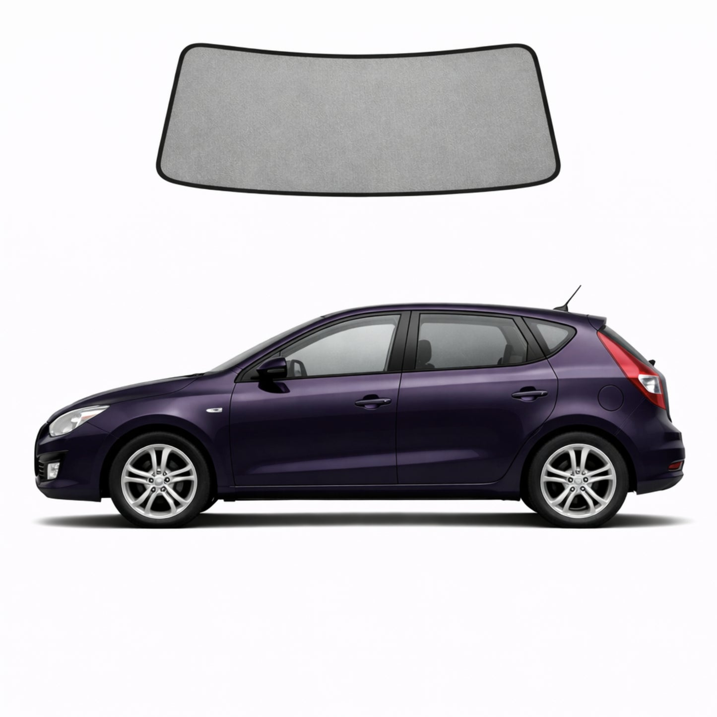 Hyundai i30 Hatchback/Wagon 1st Generation Front Windscreen Sun Shade (FD; 2007-2012)