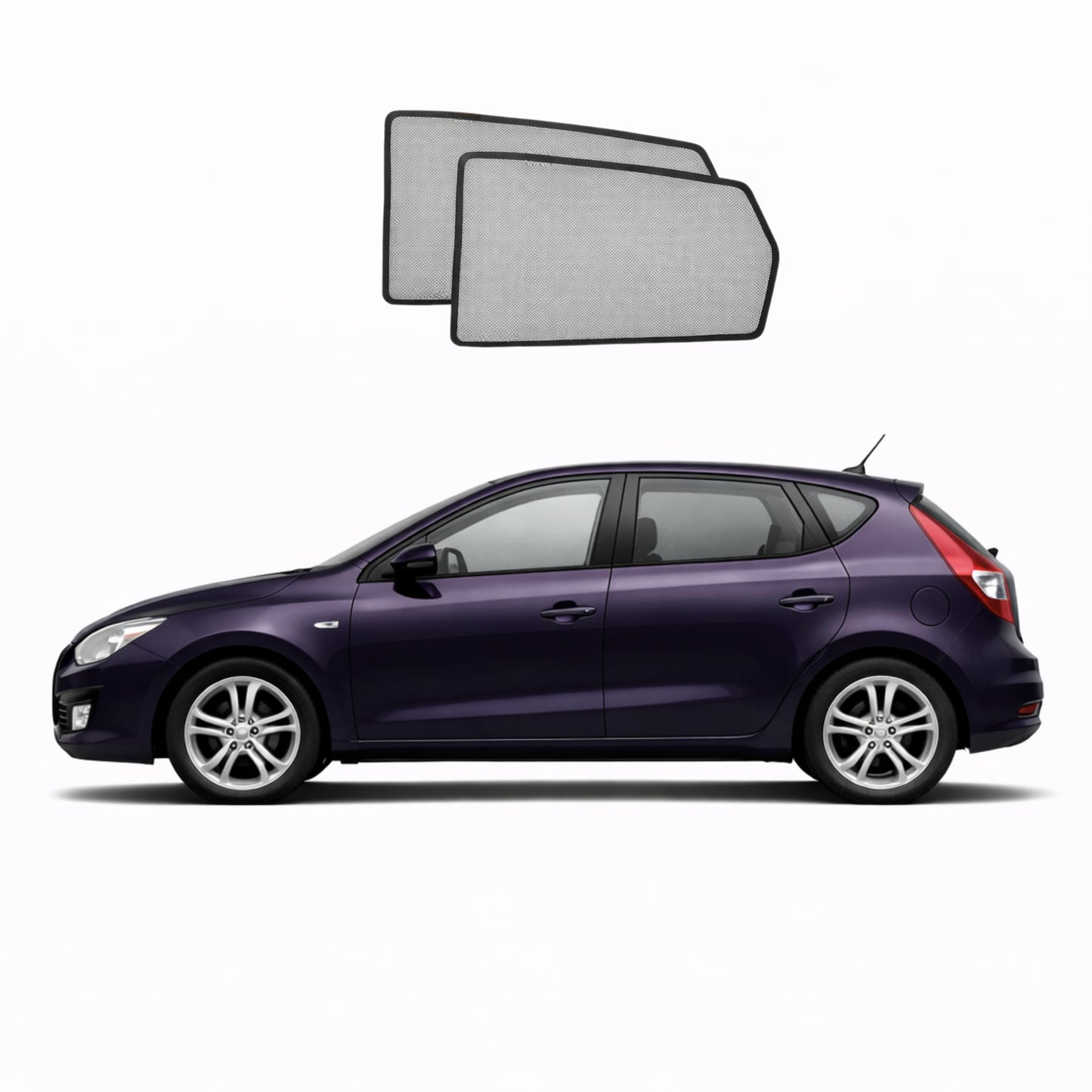 Hyundai i30 Hatchback 1st Generation Car Rear Window Shades (FD; 2007-2012)