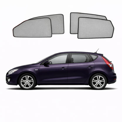 Hyundai i30 Hatchback 1st Generation Car Window Shades (FD; 2007-2012)