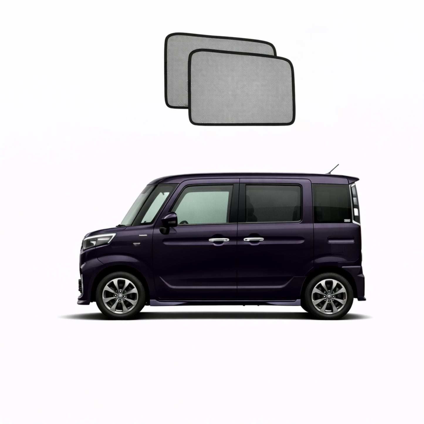 Suzuki Spacia/Spacia Gear/Spacia Custom 2nd Generation | Mazda Flair Car Rear Window Shades (MK53S; 2017-2024)*