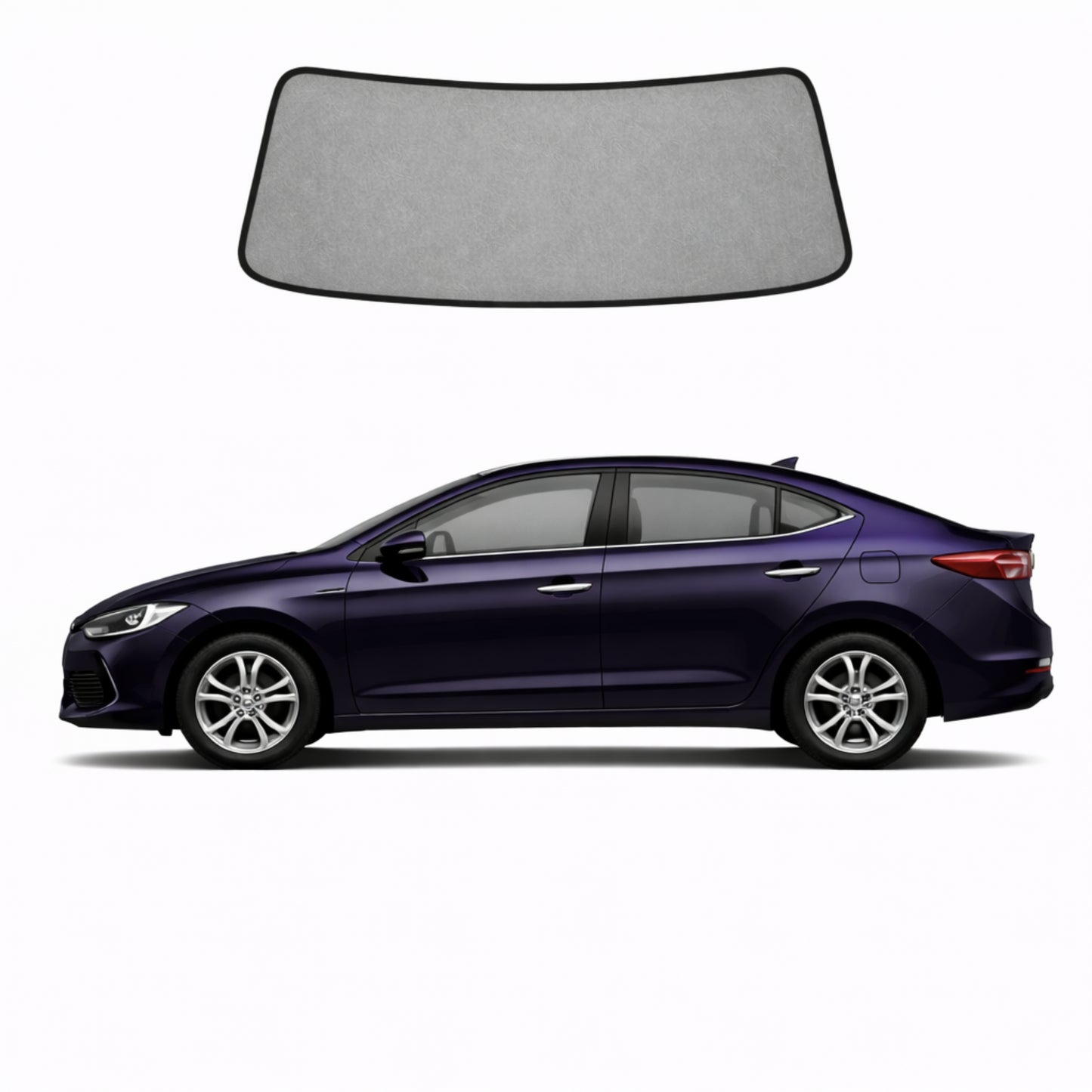 Hyundai Elantra/Avante 6th Generation Front Windscreen Sun Shade (AD; 2016-2020)