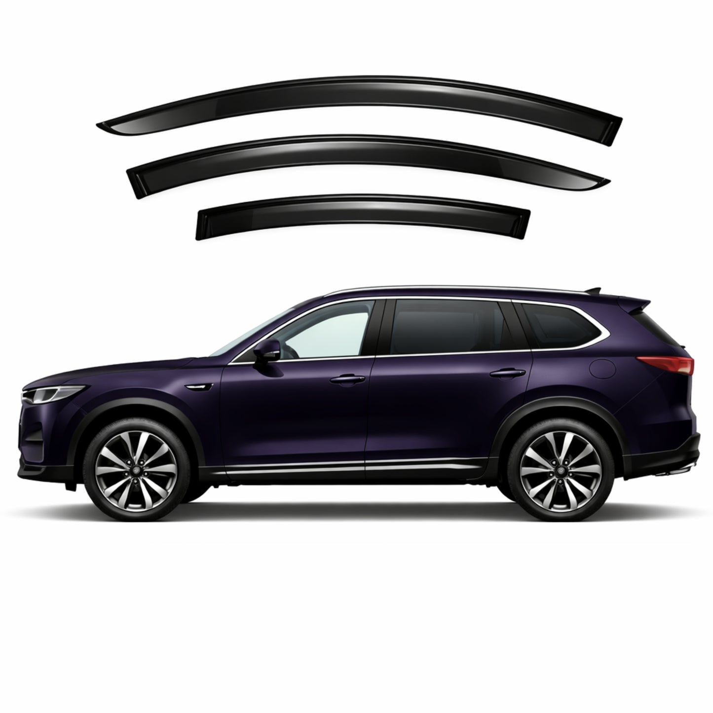 Mazda CX-80 Car Weather Shields (KL; 2024-Present)