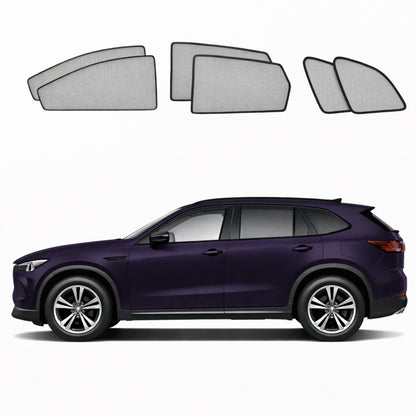 Mazda CX-80 Car Window Shades (KL; 2024-Present)