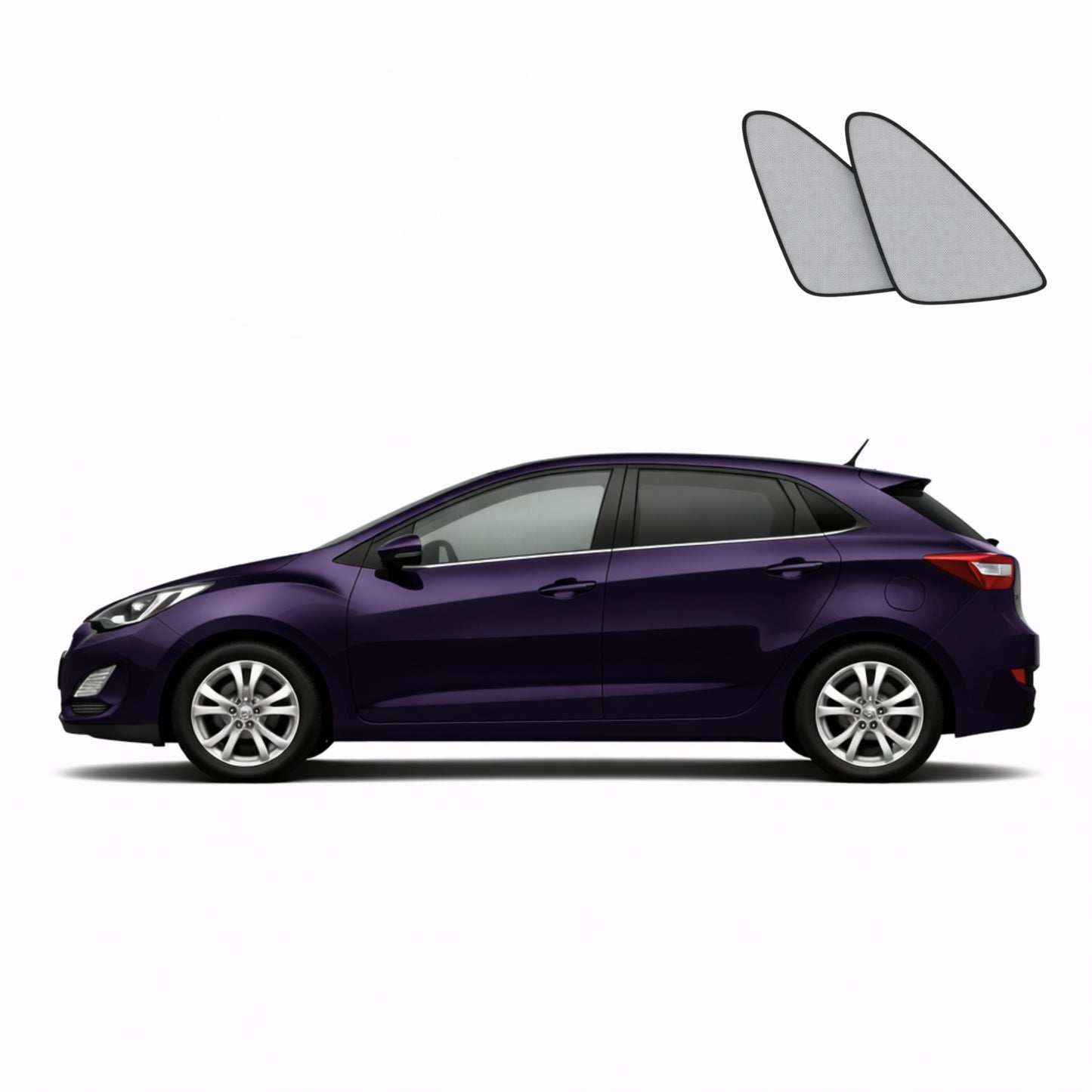 Hyundai i30 Hatchback 2nd Generation Port Window Shades (GD; 2012-2017)