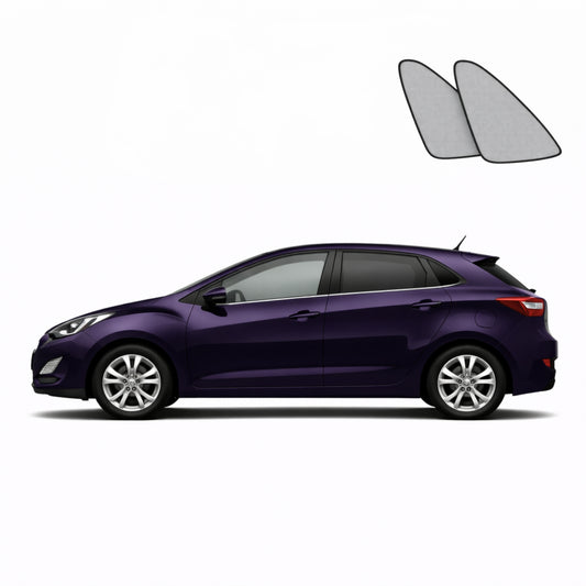 Hyundai i30 Hatchback 2nd Generation Port Window Shades (GD; 2012-2017)