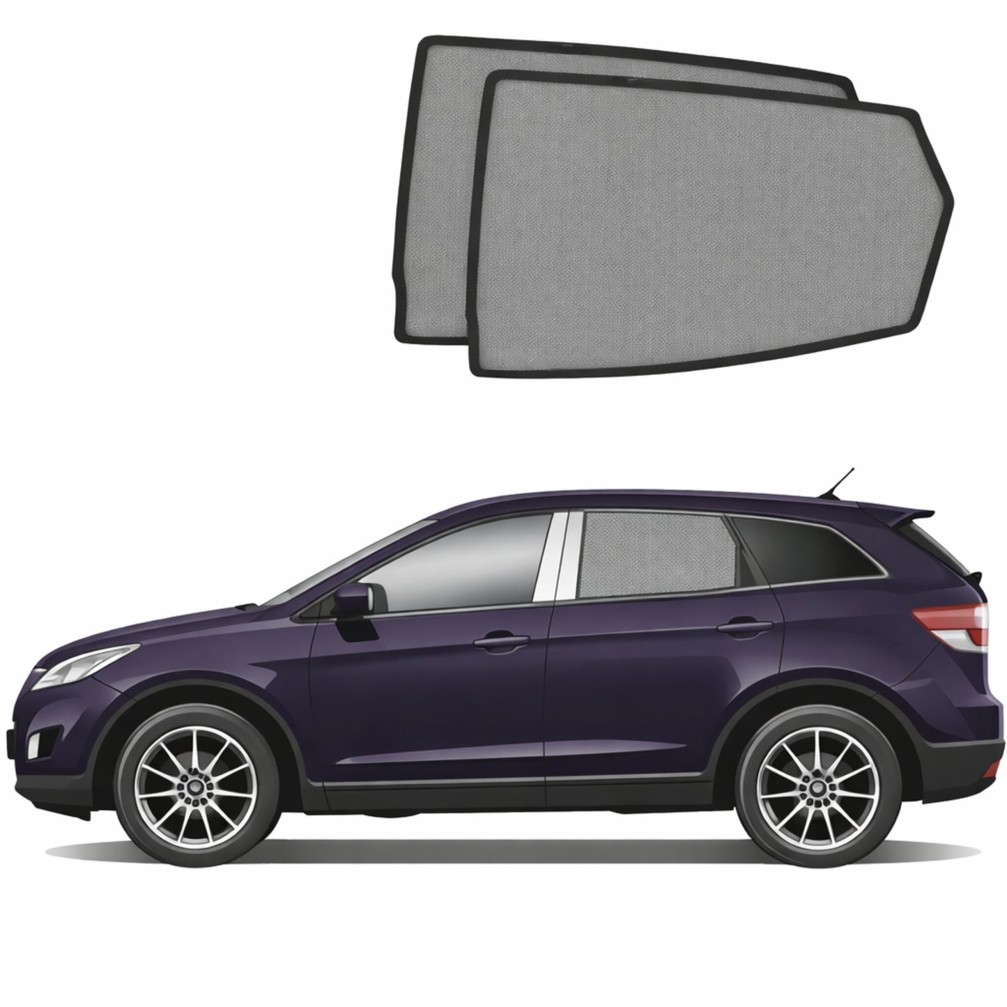 Mazda CX-7 Car Rear Window Shades (2006-2012)