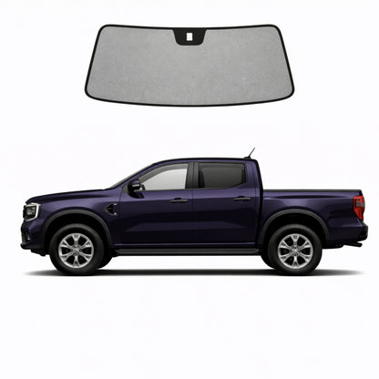 Ford Ranger 3rd Gen | Everest 2nd Gen | Mazda BT-50 2nd Gen Front Windscreen Sun Shade (With Radar) (P375/PX/U375/UA/UP/UR; 2011-2022)
