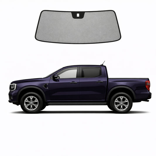 Ford Ranger 3rd Gen | Everest 2nd Gen | Mazda BT-50 2nd Gen Front Windscreen Sun Shade (With Radar) (P375/PX/U375/UA/UP/UR; 2011-2022)