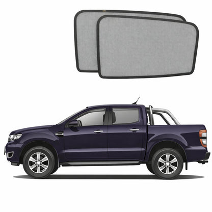 Ford Ranger 3rd Generation Car Rear Window Shades (T6/PX; 2011-2022)