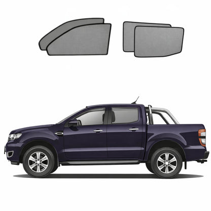 Ford Ranger 3rd Generation Car Window Shades (T6/PX; 2011-2022)
