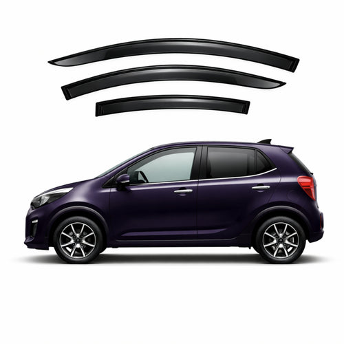 KIA Picanto 3rd Generation Car Weather Shields (JA; 2017-Present)
