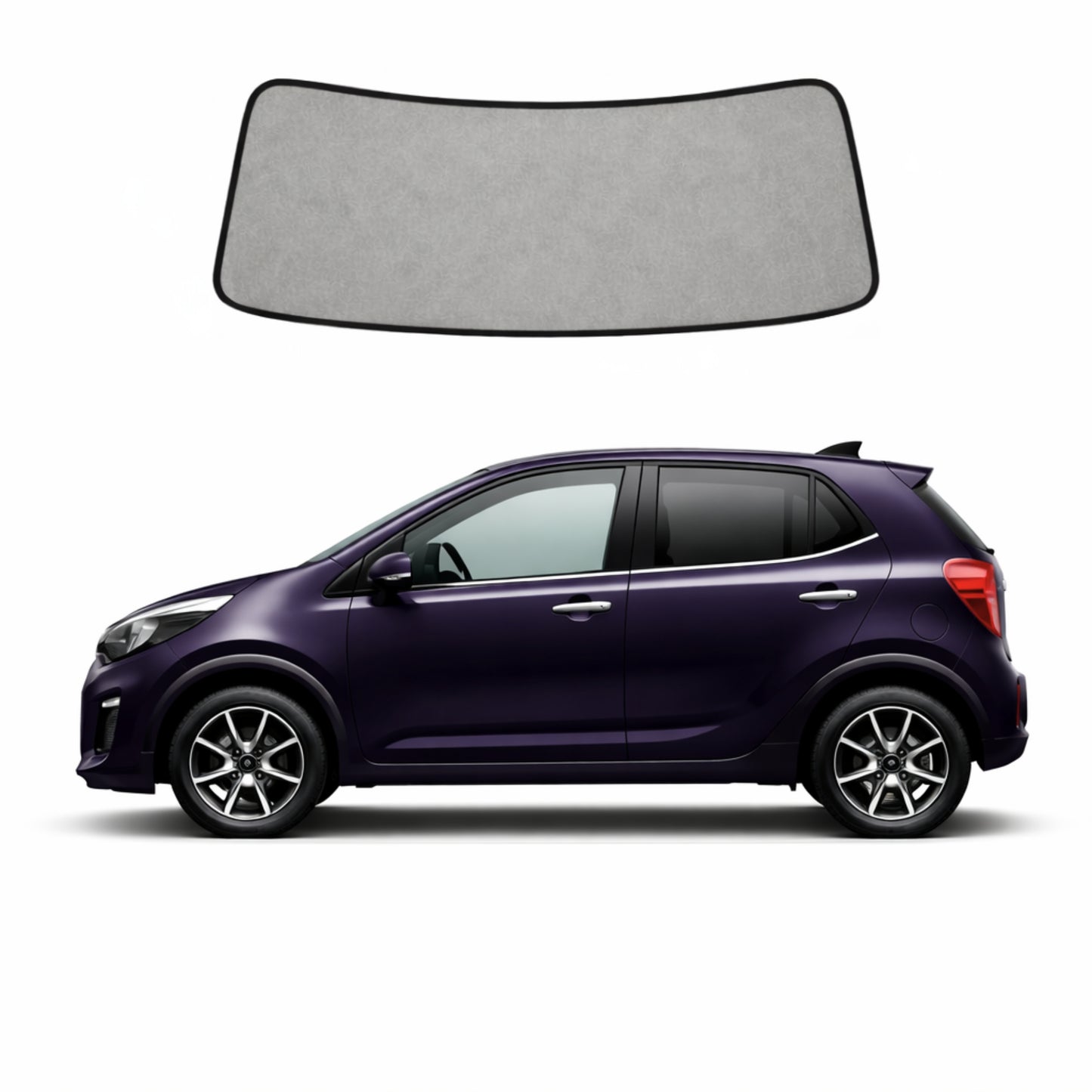 KIA Picanto 3rd Generation Front Windscreen Sun Shade (JA; 2017-Present)