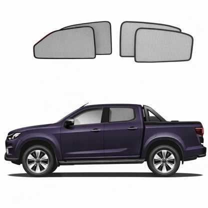 Isuzu D-MAX | Mazda BT-50 3rd Generation Car Window Shades (RG; 2020-Present)