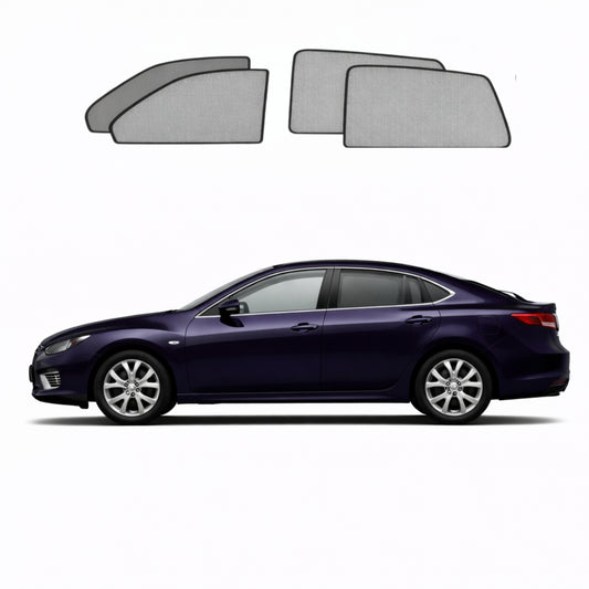 Mazda 6 Liftback 2nd Generation Car Window Shades (GH; 2007-2012)