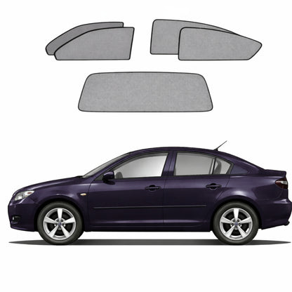 Mazda 3 Sedan 1st Generation Car Window Shades (BK; 2003-2009)